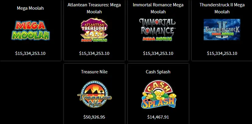 Villento Casino Jackpot Titles: From Mega Moolah to Treasure Nile